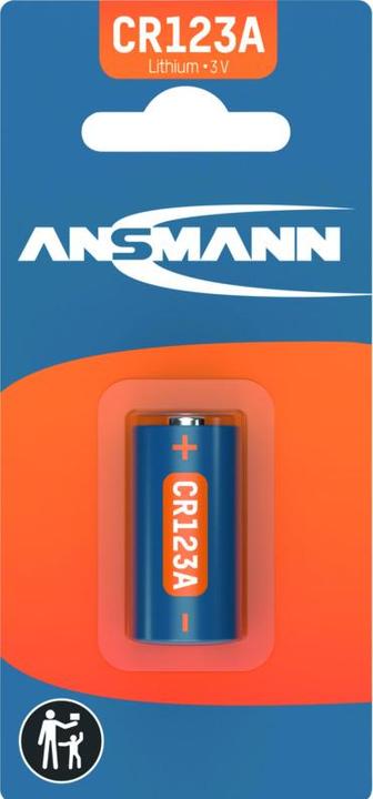 Actual product image Ansmann Cr123a (1 pcs., CR123A, 1500 mAh)