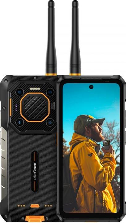 Image du produit Ulefone Armor 26 Ultra Walkie-Talkie (512 Go, Orange, Noir, 6.78", Double SIM, 200 Mpx, 5G)