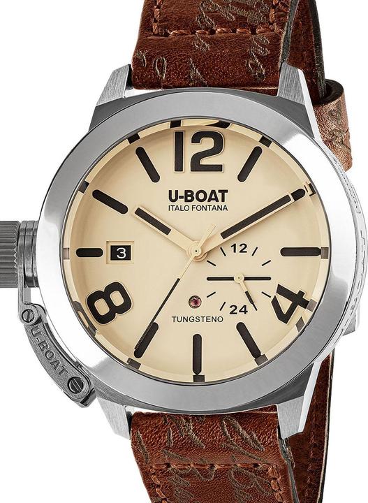 Produktbild U-Boat 8892 Classico Tungsteno Beige Automatik Herrenuhr 42mm 10ATM (Swiss Made, 42 mm)