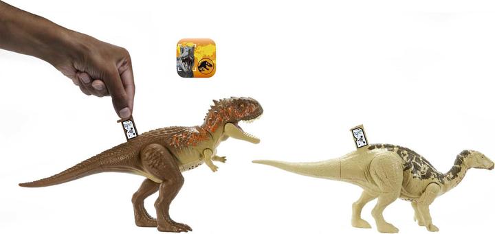 Actual product image Mattel Jurassic World Survival Instincts Roarin' Battle Pack Set