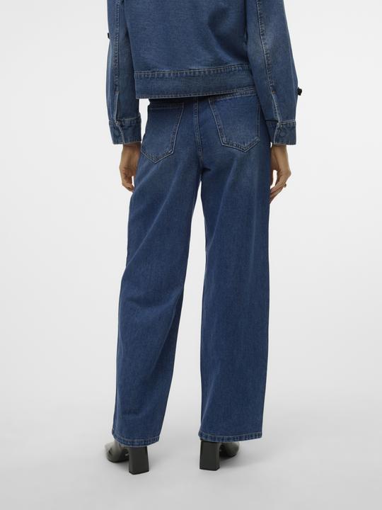 Produktbild Vero Moda VMTAYLOR Mid Rise Baggy Fit Jeans Weit geschnitten (W28/L32)