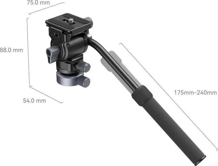 Immagine prodotto SmallRig Testa video con base di livellamento CH20 (Testa video)