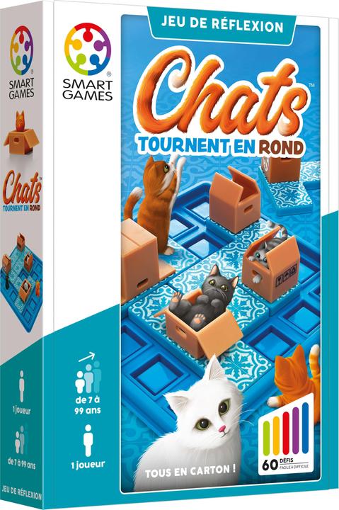 Image du produit Smart Games Chat Tourne En Rond (Spe) (Allemand, Espagnol, Français, Multilingue, Anglais)