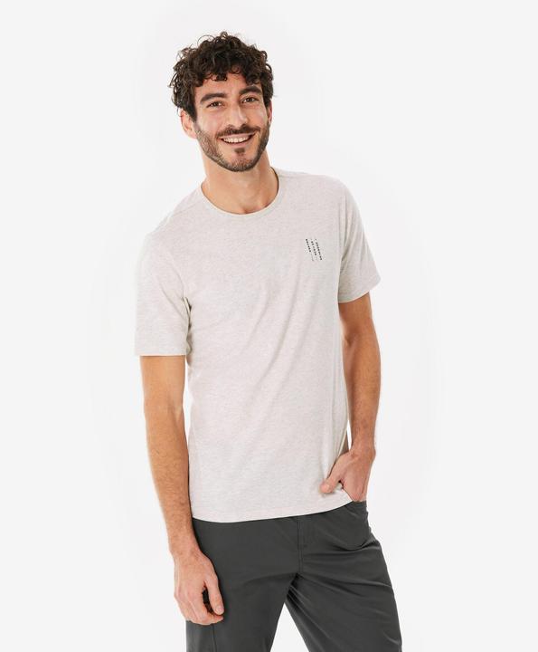 Quechua Wandershirt Herren- NH100 beige