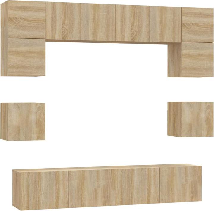 Produktbild VidaXL Léa (60 x 30 x 30 cm, 100 x 30 x 30 cm, 80 x 30 x 30 cm)