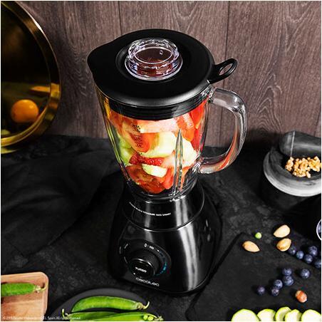 Actual product image Cecotec Mixeur Blender compatible Power Black Titanium 1800 Smart (1800 W)