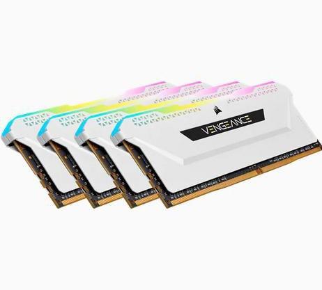 Image du produit Corsair Vengeance RGB PRO SL (4 x 16GB, 3200 MHz, RAM DDR4, DIMM)