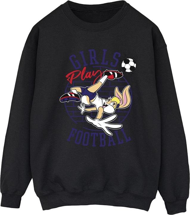 Looney Tunes Lola Bunny Girls Play Football Sweatshirt (L)