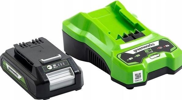 Immagine prodotto Greenworks Batteria 24V G24B2 e caricatore G24UC (24 V)