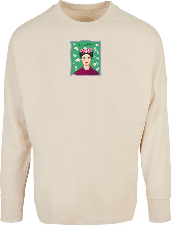 Immagine prodotto Merchcode Donna Frida Kahlo - Maglia a maniche lunghe oversize verde - 116159 (M)