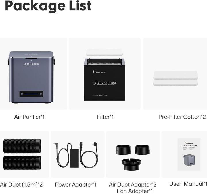 Image du produit LaserPecker Purificateur d'air