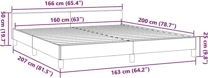 Produktbild VidaXL Iyov (160 x 200 cm)