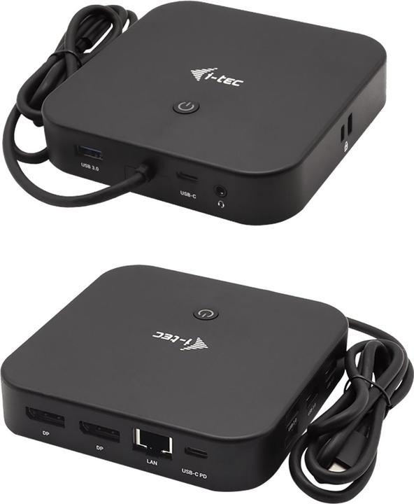 Produktbild i-tec Dual Display - Ohne Netzteil (USB-C, 4 Ports)
