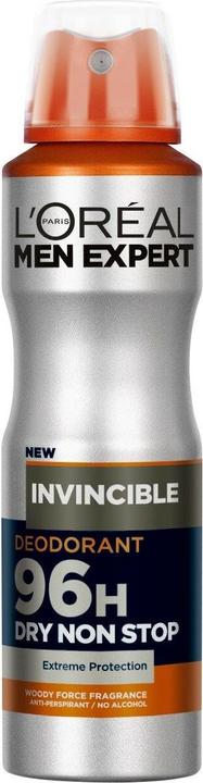 Actual product image L'Oréal Paris L'Oreal - Men Expert Invincible Anti-Perspirant Deodorant Spray 150ml (Spray, 150 ml)