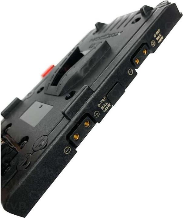 Produktbild Hedbox - V Lock Mount ( High Dur Aluminium )- 1 x USB Output 5.1V / 2.1A- 3 x D-Tap Output 14.8V / 5A- 1 x