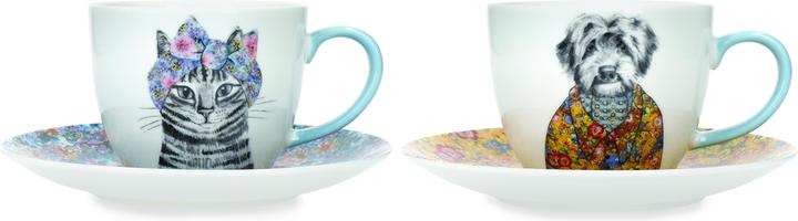 Mikasa MK Tea Cup And Saucer (2 Stück)