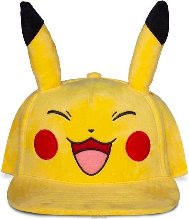 Actual product image Difuzed Pokemon Snapback Cap Happy Pikachu (One size)