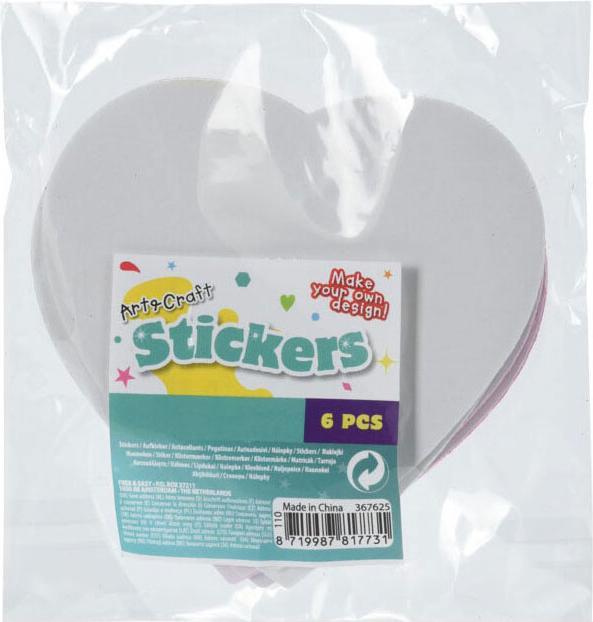 Actual product image Foam sticker, 13x13cm