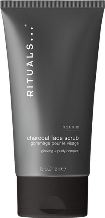 Image du produit Rituals Homme Charcoal Face Scrub (Chiffons de nettoyage, 125 ml)