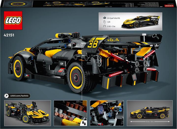 Produktbild LEGO Bugatti-Bolide (42151, LEGO Technic)
