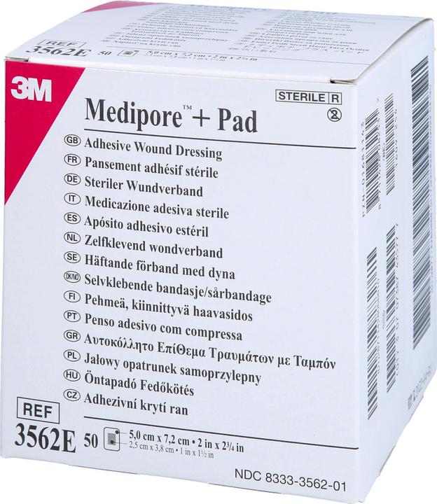 Actual product image 3M Medipore Plus Pad (50 x)