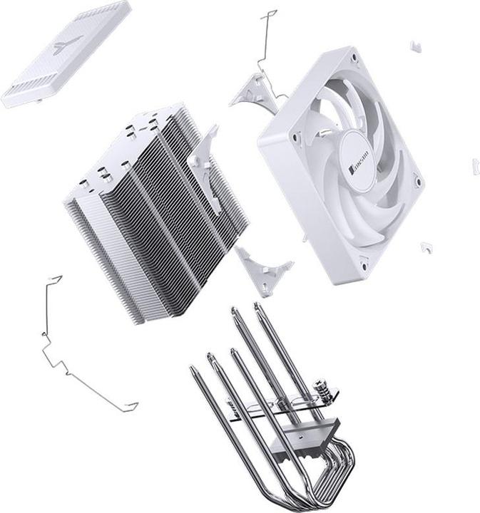 Produktbild Jonsbo CR-1000 EVO CPU-Kühler, ARGB - weiss (154 mm)