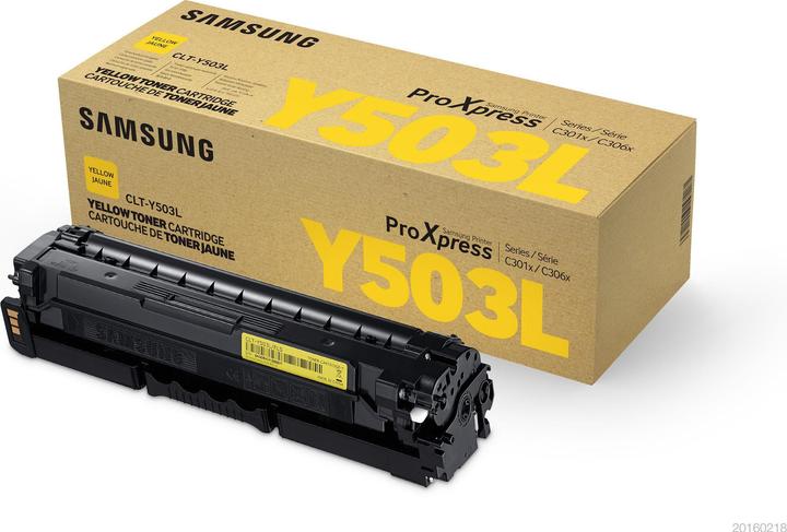 Actual product image Samsung Clt-Y503l (Y)