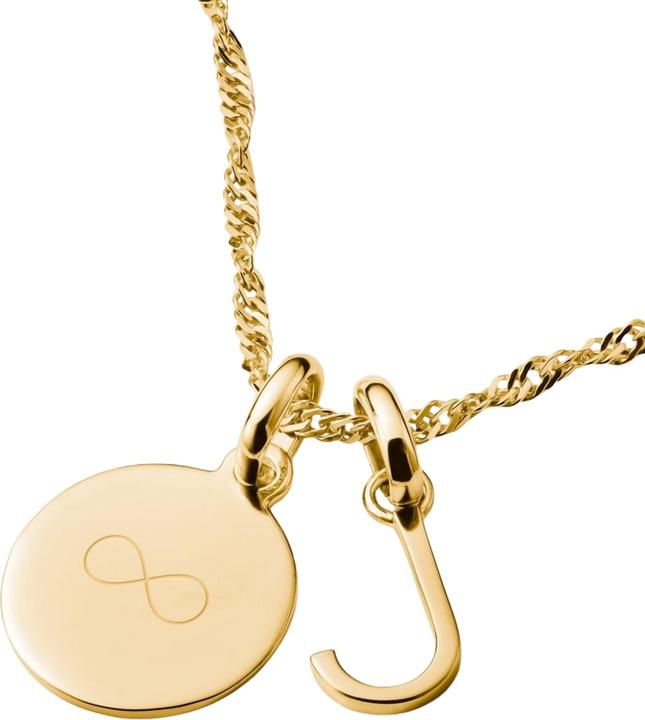 Immagine prodotto Thomas Sabo Charm-Anhänger Coin Connect vergoldet (Argento)