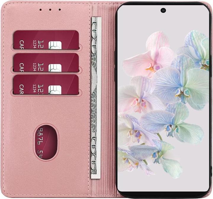 Produktbild Cover-Discount Google Pixel 7a - Stand Flip Case Hülle rosa (Google Pixel 7a)