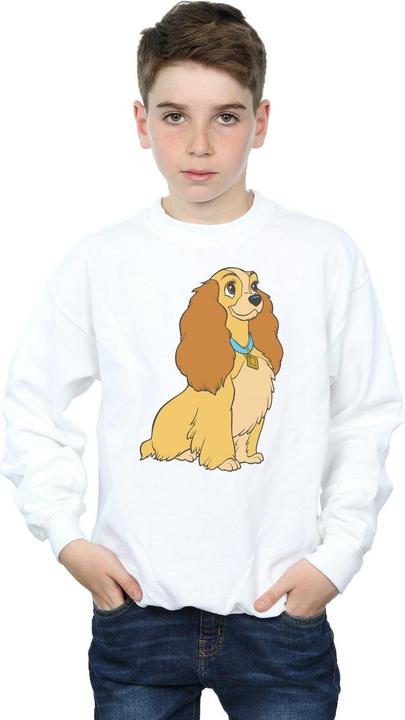 Produktbild Disney Lady And The Tramp Lady Spaghetti Heart Sweatshirt Jungen (152, 158)