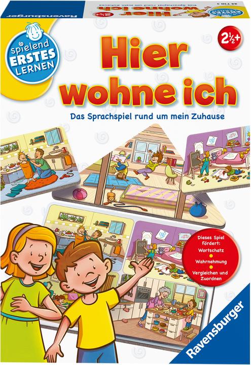 Produktbild Ravensburger Hier wohne ich (Deutsch)