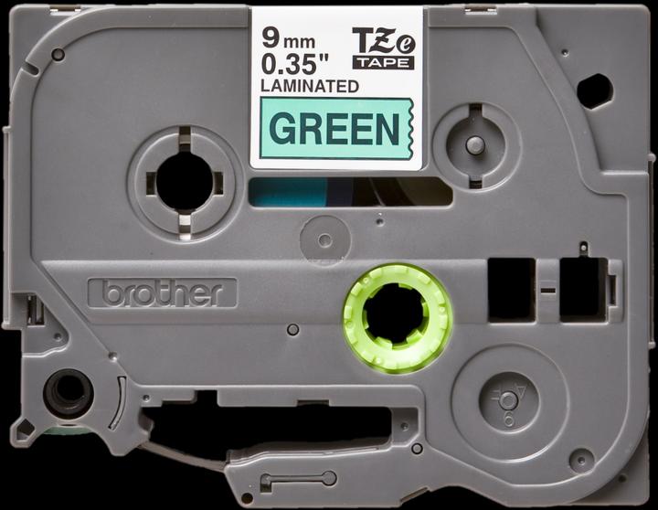 Produktbild Brother Tze-721 (0.90 cm, Grün, Schwarz)
