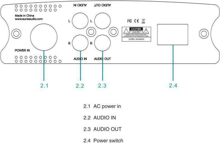 Produktbild Aune X7s (Gain-Schalter)