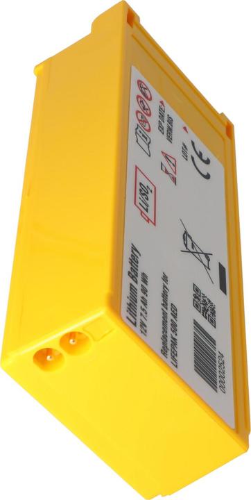Actual product image AccuCell Batterie Physio Control Defibrillator Lifepak 500 - 300-5380-030, 11141-000016 (1 pcs., Device specific, 7500 mAh, Battery + charger)