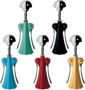 Actual product image Alessi Corkscrew silver coloured (Wing corkscrew)