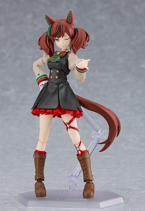 Actual product image Max Factory Uma Musume Pretty Derby Figma Action Figure Umamusume: Pretty Derby Nice Nature 14 cm