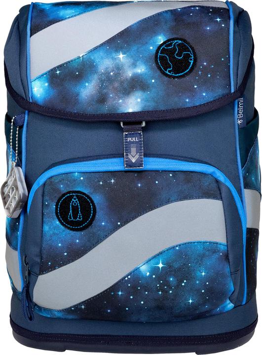 Actual product image Belmil SMARTY Schulrucksack-Set Galaxy Light (20 l)