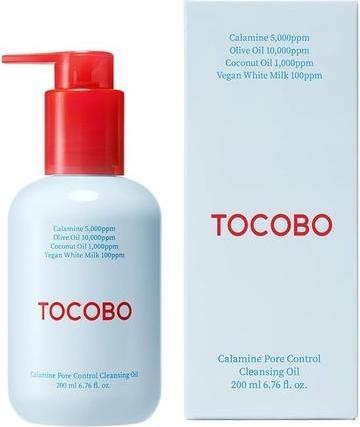 Actual product image Tocobo Calamin Pore Control Cleansing Oil 200ml (Oils, 200 ml)