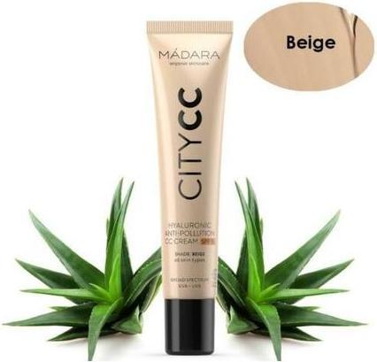 Actual product image Madara Anti Pollution CC Cream SPF 15 BEIGE - "Tinted day cream with sun protection factor*. (Beige)