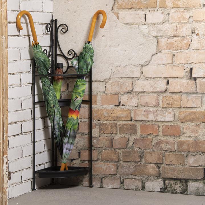 Produktbild Esschert Design Schirmständer 95.5 cm Schwarz (27 x 27 x 96 cm)