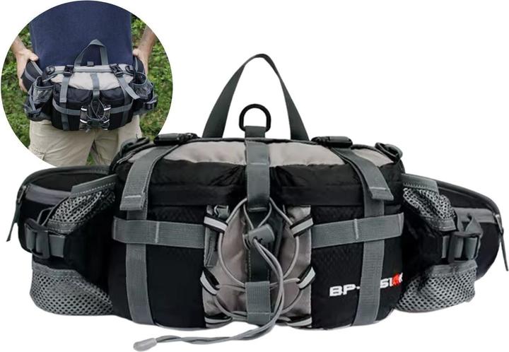Immagine prodotto Hermex Bauchtasche mit Schultergurten Umhängetasche Schultertasche Hüfttasche