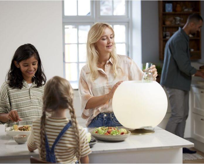Image du produit Kooduu Lampe haut-parleur Porte-gobelet Sphere Laiton (10 h, Fonctionnement sur batterie, Fonctionnement sur piles)