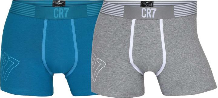 Produktbild CR7 Mens Trunk Fashion Cotton Stretch 2-Pack (S, 2er Pack)