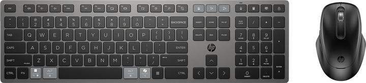 Immagine prodotto HP 720 Tastiera e mouse wireless ricaricabile a doppia modalità Combo-GR (P) (DE, Senza fili)