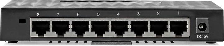 Produktbild Nedis Netzwerkschalter | Wired Geschwindigkeit: Gigabit | Anzahl Ethernet-Ports: 8 (8 Ports)