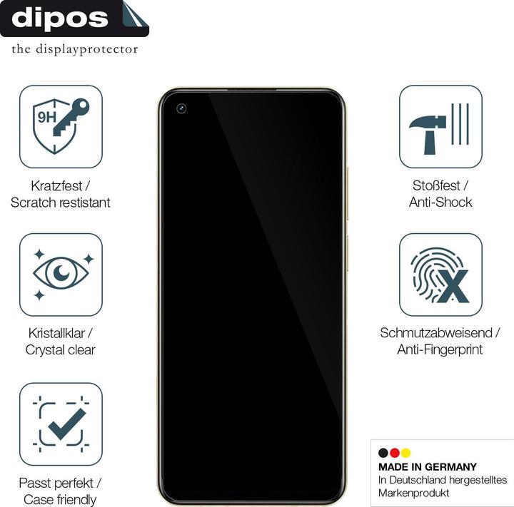 Actual product image Dipos Screen Protector Anti-Shock (2 Piece, Realme 11)