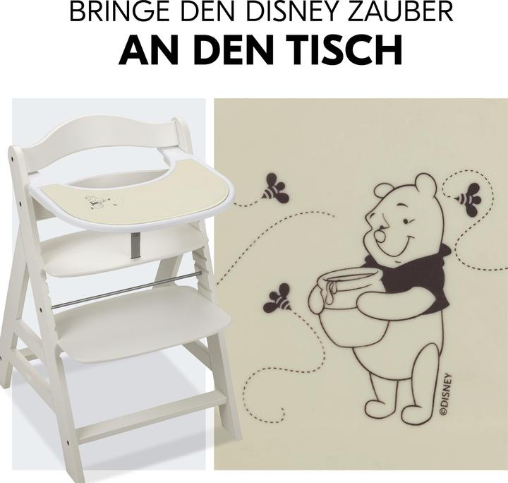 Actual product image Hauck Highchair Tray Mat Pooh Dusty Beige