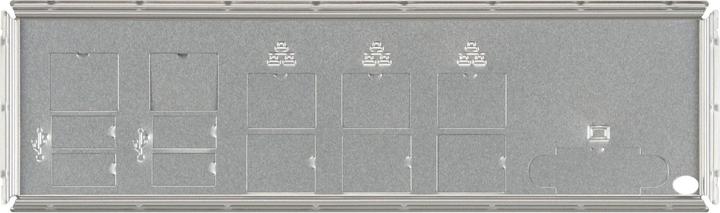 Actual product image Supermicro IO Shield For 2U+ Chassis