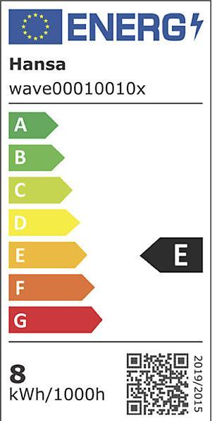 Energie-Label Hansa WAVE - Tischleuchte (450 lm)
