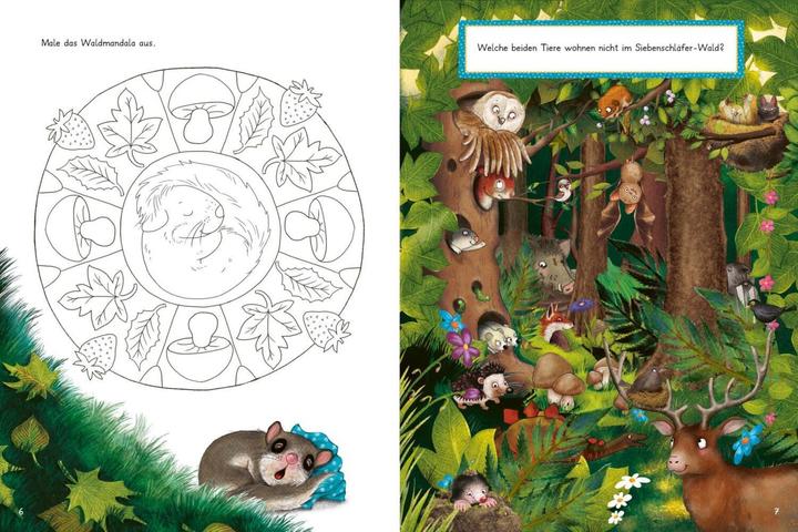 Produktbild Der kleine Siebenschläfer: Mein Rätselschatz (Deutsch, Sabine Bohlmann, 2023)